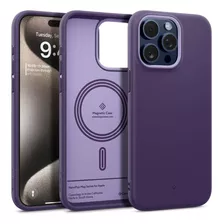 Funda Diverbox Para iPhone 15 Pro Max/silicona/uva