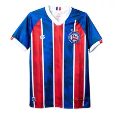 Camisa Bahia Oficial Ii Jogador Tricolor Esquadrão