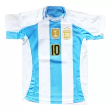 Camiseta Argentina 2024 - Celeste Y Blanca