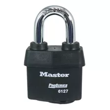 Candado Pro Series Master Lock 6127 De 67 Mm 20800250 Color Negro