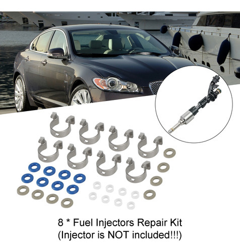 8 Juntas De Inyector De Combustible Para Range Rover Y Jagua Foto 7