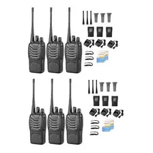 Radio Walkie Talkie Baofeng Bf-888s Uhf X6 Bateria 2800m Ah