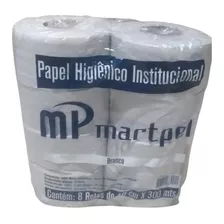 Papel Higiênico Rolão Institucion Industrial Grande 300m C/8