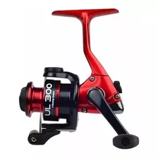 Reel Frontal Marine Sports Ultra Light Ultra Light Ul-300 Derecho/izquierdo Color Rojo