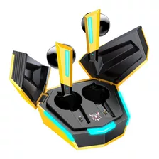 Audífonos Tws In-ear Gamer Inalámbricos Onikuma T32 Amarillo