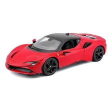 Kit De Montar Carro Al Ferrari Sf90 Stradale-1:24