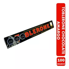 Toblerone Sabor Chocolate Amargo (barra Con 100 Gramos)