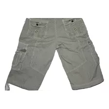 Bermudas Cargo Hombre A Rayas Modelo B1913m Hermosas