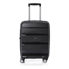 Mala De Viagem Spin Air 55 Expansível P Samsonite Cor Preto Lisa