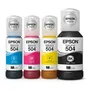 Kit 4 Tinta Para Epson T504 Original L4150 L4260 L6270 Diversas