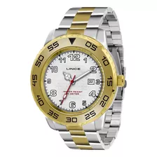Relógio Masculino Lince Bicolor Mrt4335l B2sk