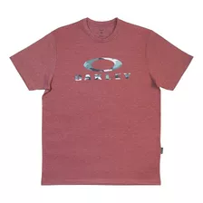 Camisa Masculina Oakley Logotipo Bark Camuflado Lancamento