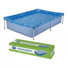 Piscina Estructural 1000 Lts Rectangular Mor 186x129x42 Cm