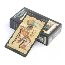 Tarot Egipcio, 78 Cartas (12 X 6 Cm)