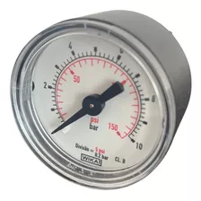 Manômetro Wika 0-10bar 1/8 Npt 40mm