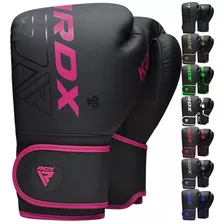 Guantes De Boxeo Rdx 8 Oz Negro/rosa