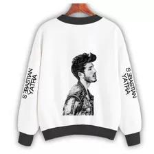 Sudadera Sport Sebastian Yatra Blanco Y. Negro