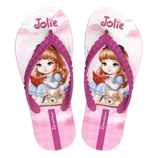 Chinelo Infantil Feminino Ipanema Jolie, Lançamento