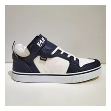 Raven Yan Full Blanco Azul Zapatillas