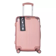 Mala Viagem Premium 10kg Leve Abs Rodas 360 Anac D05 Rosa