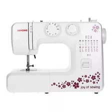 Máquina De Coser Recta Janome 311 Portable Blanca 220v - 240v