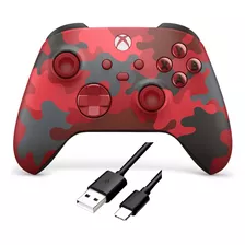 Control Xbox One Series S/x Daystrike Camo + Cable C 2mts