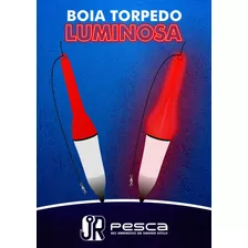 Bóia Torpedo Luminosa 45 Gramas Ecológica - Jr Pesca