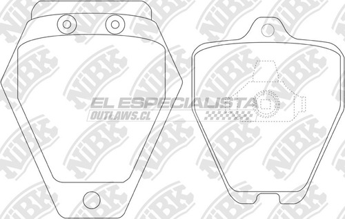 Pastilla De Freno Delantera Audi A8 1998 Foto 2