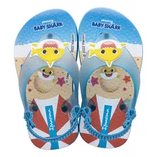 Chinelo Infantil Baby Shark - Ipanema - Azul