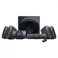 Logitech Z906, Altavoces 5.1 Certificación Thx 500 Watts Rms Color Negro 110v/240v