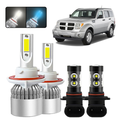 Bombilla Led Antiniebla 2504 Psx24w 1800lm 100w Para Dodge Dodge Nitro