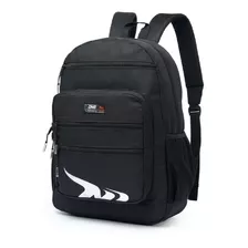 Mochila Onbongo Poliéster Acabamento Perfeito Cor Preto