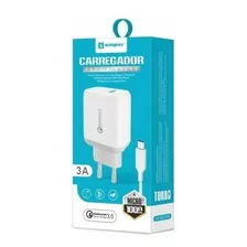 Carregador Turbo Usb Quick Charge 3.0 Micro 1000mm