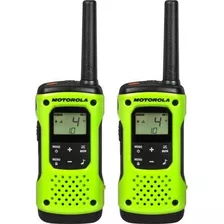 Radio Comunicador Talkabout Motorola T600br 35km 110v Bandas De Freqüência 462~467mhz (uhf) Cor Verde