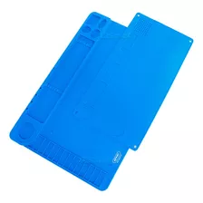 Manta Magnética Antiestática Silicone Azul Para Assistência