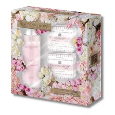 Kit Giovanna Baby Flores Body Splash 260ml E 2 Sabonetes 90g