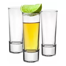 Tequileros, Caballitos De 2 Onzas. Paquete Con 12pz Cristal