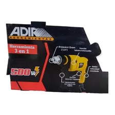 Rotomartillo Taladro Broquero Adir 13 Mm (1/2) 500w