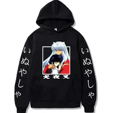 Sudadera Anime Inuyasha Manga Larga Hip Hop Fashion Mana