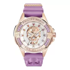 Reloj Para Mujer Philipp Plein The $kull Pwnaa0222 Púrpura