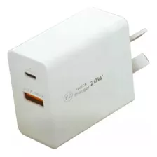 Cargador Rapido Para iPhone 12 13 14 15 Pd C + Usb 20w