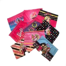 Kit 10 Cueca Feminina Infantil Sublimada Personagens Atacado