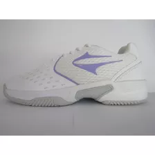 Zapatilla Topper T- Padel Blanco Violeta