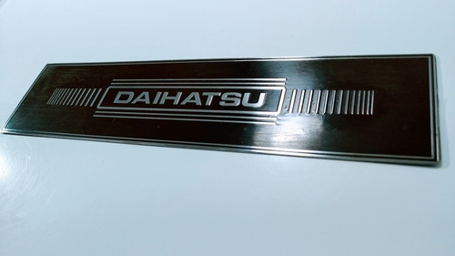 Daihatsu F20 Emblema Plaqueta  Tablero De Lujo 82/83 Foto 4