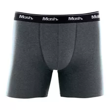 Cueca Boxer Longa Mash Masculina Cotton Algodão Elástico