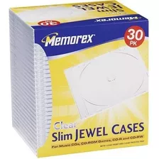 Memorex Funda Para Claro De La Joya, Delgado, Paquete 30 (32