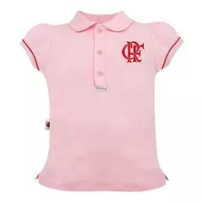 Camisa Polo Do Flamengo Infantil Menina Tamanho 4 Oficial