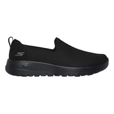 Tenis Skechers Dama Negro 124637 Metedera Cómodo Ligero Slip