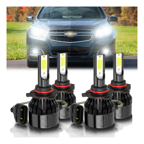 28000lm 9005 9006 Faros Led Luz Alta Y Baja For Serie Chevy Chevrolet Cavalier