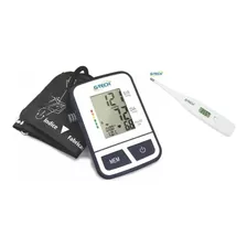 Medidor De Pressão Arterial Digital De Braço + Termômetro